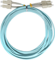 Patchcord światłowodowy Qoltec SC/UPC - SC/UPC Multimode 50/125 OM4 Duplex 5 m Niebieski (5901878543550) - obraz 3