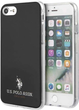 Панель U.S. Polo Assn Shiny для Apple iPhone 7/8/SE 2020/SE 2022 Black (3700740475874) - зображення 1