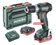 Акумуляторний ударний безщітковий дриль Metabo PowerMaxx SB 12 BL 12V 2x4Ah LiHD ЗП ASC 55 metaBOX 118 (601046800) - зображення 1