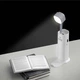 Акумуляторна універсальна телескопічна лампа + Power Bank 5000 mAh з настільною підставкою для смартфона White - зображення 4