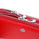 Женский Кошелек-клатч С Двумя Отделениями На Молниях St Leather Красный (240542) - изображение 3
