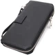 Гаманець клатч унісекс з натуральної шкіри для карток та купюр ST Leather bg194fash32 Чорний - зображення 10