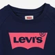 Подростковый свитшот Levi's Batwing Crewneck Sweatshirt 4E6660-B9G-LR 146-152 см (12A) Синий (3665115691818) - изображение 7