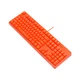 Механічна клавіатура Ajazz DKM-150 (104 клавіші, Red switches, Orange) - зображення 2