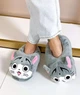 Капці-кігурумі Аніме Котик Чі My Kigu Домашні Чоловічі М'які Плюшеві Сірий 38-42 (3015414) - зображення 1