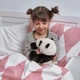 Іграшка м’яка Панда KRAMIG, 302.213.16 IKEA (Ікея) - зображення 7