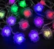 Новогодняя гирлянда-нить Розочки String-Lights 20Parts-6, внутренняя, 3м Разноцветная (МХ НФ-00005613) - изображение 1
