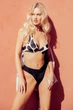 Купальник Push Up, плавки бразилиана Anabel Arto 46B/L Чорно-розовый-992-01 (91366) - изображение 1