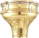 Дарбука MEINL HE-215 Darbuka Copper Brass Plated Hand Hammered (7 7/8" x 15 1/2") (R-113718) - изображение 4