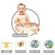 Каталка ходунки для детей 2 в 1 Игровой центр Столик Sobebear Бирюзовый - изображение 5