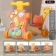 Каталка ходунки для детей 3 в 1 Толокар Игровой центр Sobebear Бежевый - изображение 2