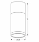 Точковий світильник Candellux 2284279 TUBA - зображення 3