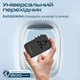 Перехідник мережевий Promate TripMate-GaN75 EU/US/UK/AU на EU/US/UK/AU, 3xUSB-С, 2xUSB-A 75W total Black (tripmate-gan75) - зображення 2