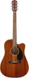 Электроакустическая гитара Fender CD-60SCE Dreadnоught Mahogany WN - изображение 1