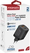 Зарядний пристрій Promate PowerPort-25AC USB-C, USB-A Black (powerport-25ac.black) - изображение 7