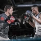 Боксерские перчатки Reebok Combat Leather 16 унций Красно-черные (RSCB-10110RD-16) - изображение 6