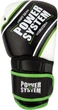 Боксерские перчатки Power System PS-5006 Contender 10 унций Black/Green - изображение 2
