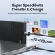Кабель USB-C to micro USB-B UGREEN US565 5Gbps 15W 0.5m Aluminium Space Gray (15231) - зображення 2