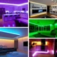 Цветная LED лента Brille влагозащищенная 12V 14.4W 5050 WHITE PCB RGB IP65 1m (BY-009/60) - изображение 2