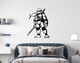 Декоративне панно на стіну з дерева Upwood Decor Черепашка ніндзя Ninja Turtle 50 х 67.5 см black - зображення 1