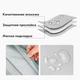 Сумка для ноутбука BOONA LUX 13"-14" серая - изображение 3