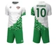 Форма волейбольная RIGO SKY White-Green M - изображение 2