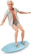 Кукла Кен Барби Раян Гослинг в роли Кена с доской для серфинга Barbie The Movie Ken Beach Doll with Surfboard (HPJ97) - изображение 2
