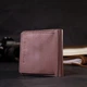 Кожаный женский кошелек ручной работы GRANDE PELLE 16799 - изображение 4