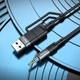 Переходник адаптер HOCO UPA23 Type-C+USB 2-in-1 кабель 1м 6931474783837 - изображение 1