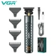 Тример для стрижки волосся VGR "V-077" Professional USB Type-C окантувальна машинка (1010297-Black) - зображення 1
