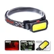 Налобный фонарик Rechargeable Headlamp BL-008 USB-C Белый/Красный свет, аккумуляторный (1010299-Black) - изображение 1
