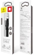 Кабель Baseus Nimble Two-in-one Portable Cable плоский 0.23 м Black (YM0279) - зображення 5