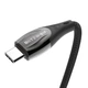 Кабель BlitzWolf USB Type-C to USB Type-C 96W 5A 1.8 м Black (BW-FC1) - изображение 2