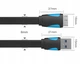Дата кабель Vention USB 3.0 — Micro USB-B 10pin плоский 0.5 м Black (YM0537) - зображення 4