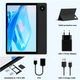 Планшет 10.1" Full HD Magch T28 15/64GB 4G 2-SIM 8 ядер Android 13 8000mAh Серый - изображение 7