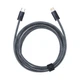 Кабель зарядный Baseus cable for iPhone USB Type C - Lightning Power Delivery 20W 2 м Gray (CALD000116) - изображение 2