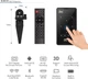 Портативний міні-проектор FIBE Jeu HD 100 Лм Wi-Fi Bluetooth Вбудовані динаміки та акумулятор - зображення 2