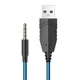 Ігрові навушники Hoco W102 з мікрофоном та LED-підсвічуванням (Синій) - изображение 3
