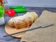 Ніж зубчастий кухонний для нарізки хліба з довгою пилкою з нержавіючої сталі 48 см - зображення 3
