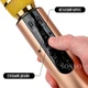 Караоке микрофон Losso M6 Premium Duet золотой со стерео звуком - изображение 5