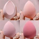 Спонжі для макіяжу набір 8 шт у коробці Sponge Egg рожевий (GS-106704) - зображення 8