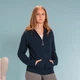 Жіноча спортивна кофта Joma CORINTO HOODIE JACKET темно-синій XS 901134.331 XS - зображення 5