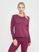 Женский лонгслив Joma ORGANIC Бордовый M (901611.651) - изображение 2
