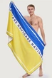Пляжное полотенце Navigare унисекс 90х180(см) Жёлтый-Синий (Giallo) (75832) - изображение 1