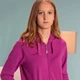 Жіноча спортивна кофта Joma CORINTO HOODIE JACKET фіолетовий XS 901134.500 XS - зображення 2