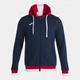 Чоловіча спортивна кофта Joma CONFORT II ZIP-UP HOODIE синій,червоний L 101963.336 L - зображення 3