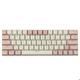 Механічна клавіатура Manthon KA6406 (64 клавіші, USB Type-C, White/Pink) - зображення 1