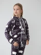 Детский теплый комплект (толстовка + штаны) для девочки Tair kids 893КС 116 см Коты Фиолетовый (2100012280310) - изображение 6