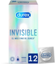 Prezerwatywy Durex Invisible Extra Thin Condoms 12 szt. (8428076000342) - obraz 1