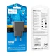 Зарядне мережеве Hoco CS12A USB 18W QC3.0 швидка зарядка для телефона/смартфона для Android/Samsung/Xiaomi/Huawei/Meizu/Apple Чорний - изображение 2